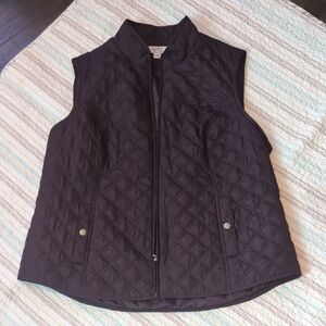 Women's Plum Quilted Vest